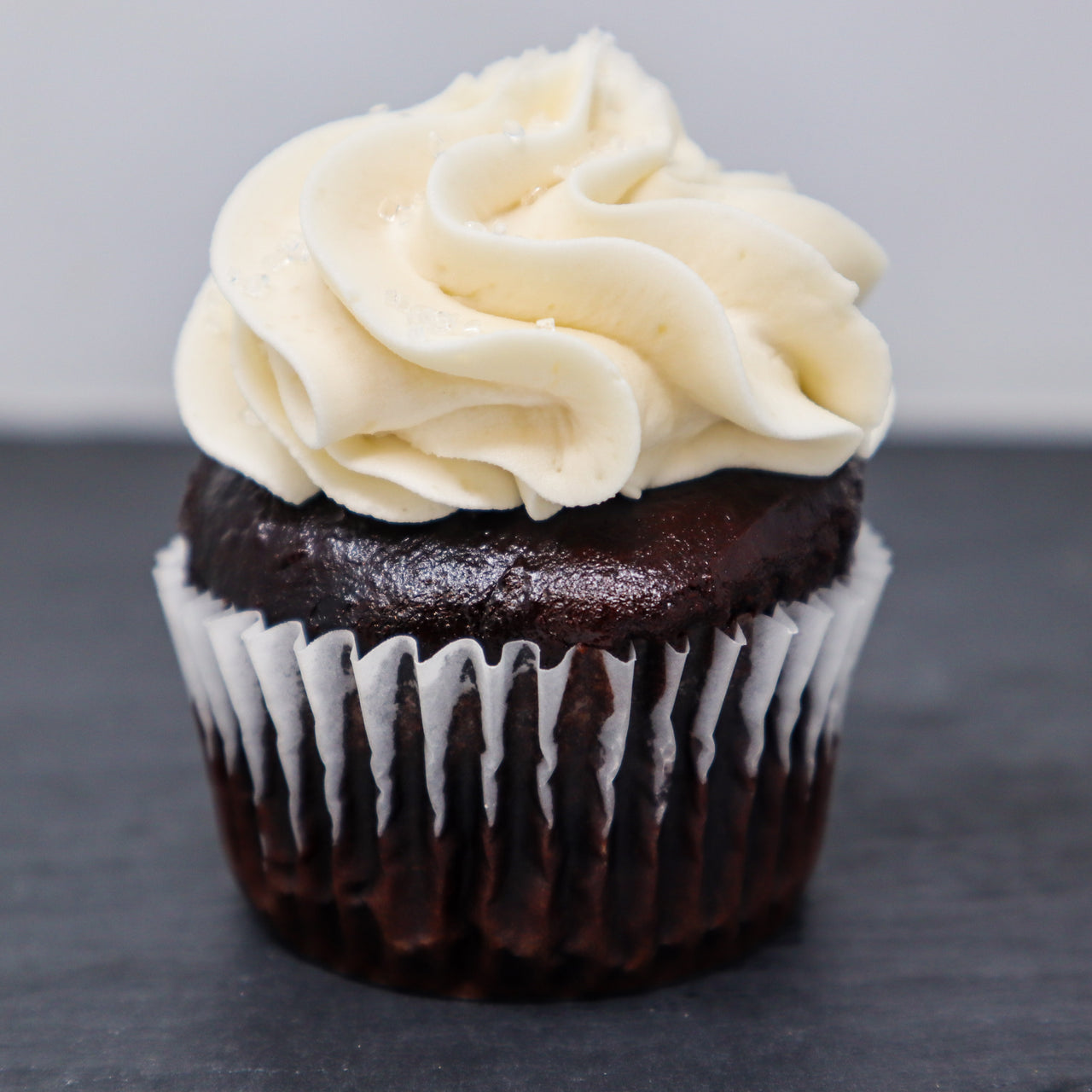 gluten-free vegan chocolate cupcake