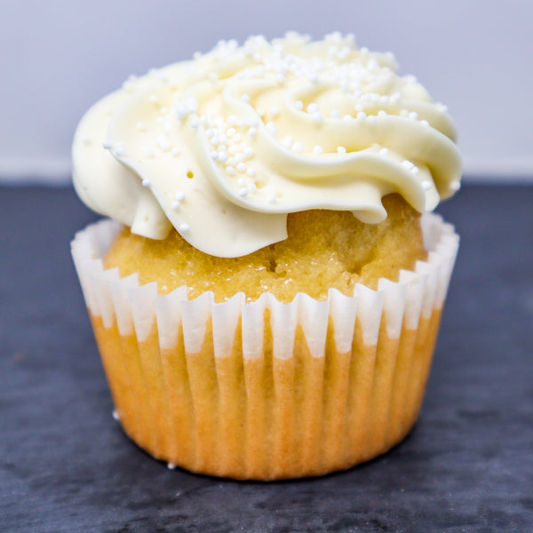 gluten-free vanilla cupcake