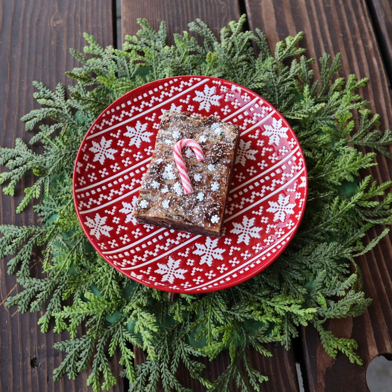 Peppermint Cheesecake Brownie