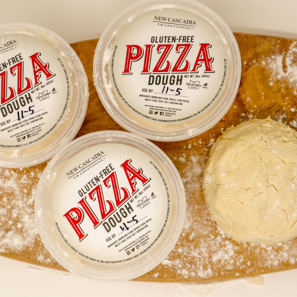 New Cascadia Traditional gluten-free pizza dough